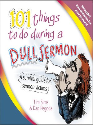 cover image of 101 Things to Do During a Dull Sermon